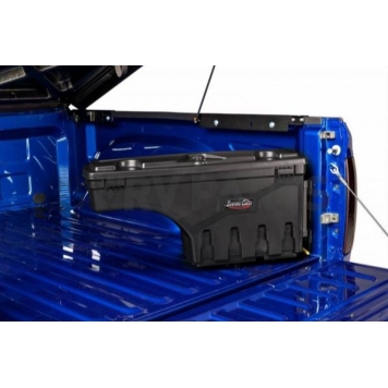 UnderCover Tool Box Wheel-Well Black Textured Plastic  Swing Case - SC104D-3