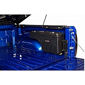 UnderCover Tool Box Wheel-Well Black Textured Plastic  Swing Case - SC104P