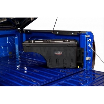 UnderCover Tool Box Wheel-Well Black Textured Plastic  Swing Case - SC104P-1