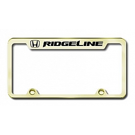 Automotive Gold License Plate Frame - Gold Stainless Steel - TFRIDEG