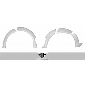 Extreme Dimensions Fender Flare - Gray Fiberglass Primered Set Of 4 - 108735