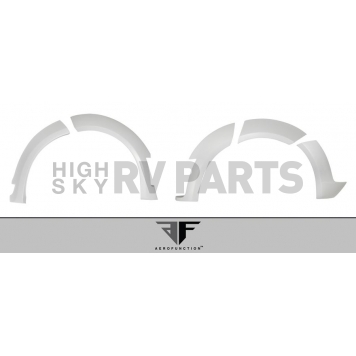 Extreme Dimensions Fender Flare - Gray Fiberglass Primered Set Of 4 - 108735