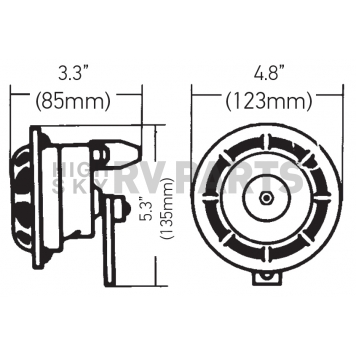 Hella Horn 922000731-3