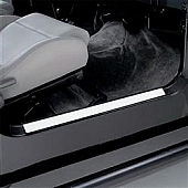 Rampage Door Sill Protector - Steel Black Set Of 2 - 7686