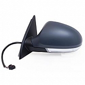K-Source Exterior Mirror Electric OEM Black Single - 72522V