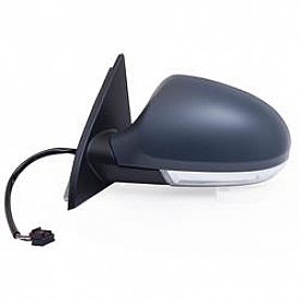 K-Source Exterior Mirror Electric OEM Black Single - 72522V