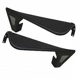Paramount Automotive Fender Black Steel Powder Coated Single - 510205