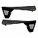 Paramount Automotive Fender Black Steel Powder Coated Single - 510205