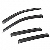 Rugged Ridge Rainguard - Black Matte Plastic Set Of 4 - 1134958