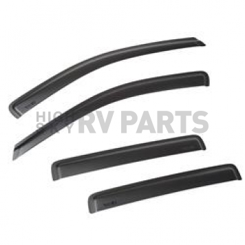 Rugged Ridge Rainguard - Black Matte Plastic Set Of 4 - 1134958
