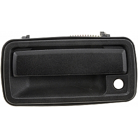 Help! By Dorman Exterior Door Handle - Plastic Black Single - 77234