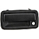 Help! By Dorman Exterior Door Handle - Plastic Black Single - 77234