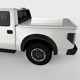 UnderCover Tonneau Cover Hard Tilt-Up Ingot Silver Metallic ABS Composite - UC2146L-UX