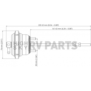 Turbo Smart Turbocharger Wastegate Actuator - TS-0620-3142-1