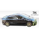 Extreme Dimensions Ground Effects Kit - Primered Fiberglass Reinforced Plastics 4-Piece - 107435