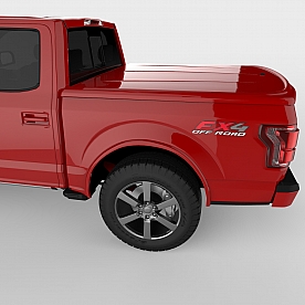 UnderCover Tonneau Cover Hard Tilt-Up Ruby Red ABS Composite - UC2156L-RR