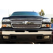 T-Rex Truck Products Grille Insert - Mesh Rectangular Black Powder Coated Steel - 6711061