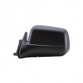 K-Source Exterior Mirror Manual OEM Black Single - 68020N