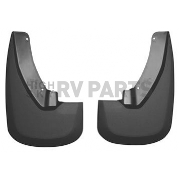 Husky Liner Mud Flap - Black Textured Thermoplastic Olefin Set Of 2 - 58181