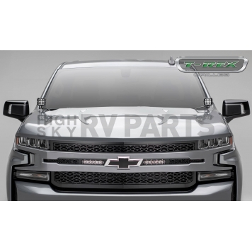 ZROADZ Grille Insert - 1 Piece Laser Cut Style Black Powder Coated Mild Steel - Z311261-2
