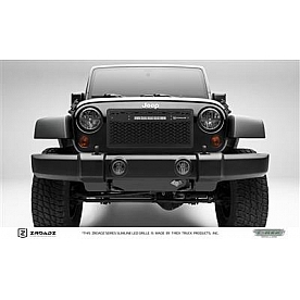 ZROADZ Grille Insert - Mesh Black Powder Coated Steel - Z31483110C