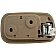 Help! By Dorman Interior Door Handle - Lever Plastic Brown Single - 92757