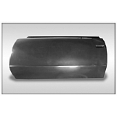 Harwood Fiberglass Door Full Fiberglass Black Single - 23010