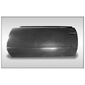 Harwood Fiberglass Door Full Fiberglass Black Single - 23010