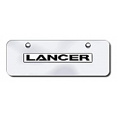 Automotive Gold License Plate - Lancer Stainless Steel - LCRNCCM