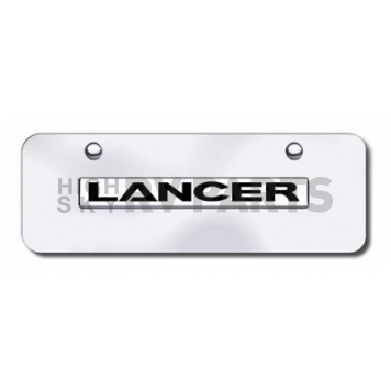 Automotive Gold License Plate - Lancer Stainless Steel - LCRNCCM