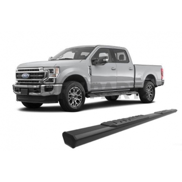 Black Horse Offroad Running Board Aluminum Stationary Black - E1379-12