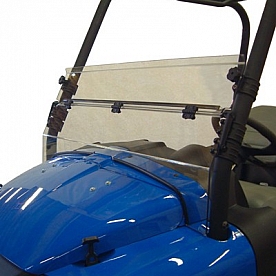 Kolpin Windshield - Half-Folding Polycarbonate Clear - 2801