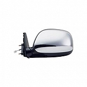 K-Source Exterior Mirror Electric OEM Silver Single - 70060T