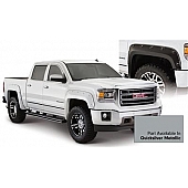 Bushwacker Fender Flare - Quicksilver Metallic - Vehicle Color Code GAN Dura-Flex 2000 ABS Smooth Plastic Matte Set Of 4 - 4095854