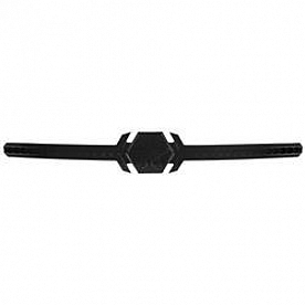 RBP (Rolling Big Power) Grille - Center Gloss Black Billet Aluminum Powder Coated - BL101GBS