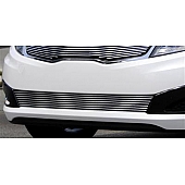 T-Rex Truck Products Bumper Grille Insert Horizontal Bar Polished Silver Billet Aluminum - 25320
