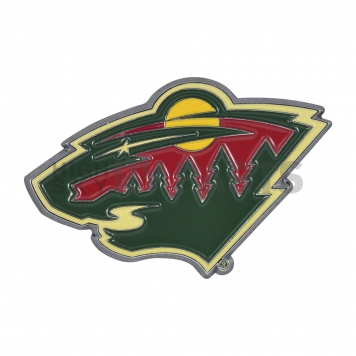 Fan Mat Emblem - NHL Minnesota Wild Metal - 22230