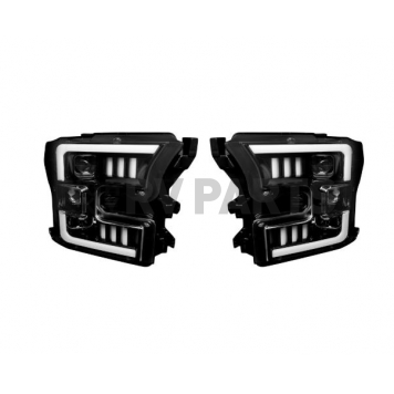Recon Accessories Headlight Assembly - LED 264290LEDXBKC