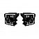 Recon Accessories Headlight Assembly - LED 264290LEDXBKC