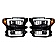 Recon Accessories Headlight Assembly - LED 264290LEDXBKC