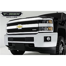 T-Rex Truck Products Grille Insert - Mesh Rectangular Black Stainless Steel - 51122