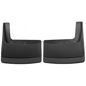 Husky Liner Mud Flap - Black Textured Thermoplastic Olefin Set Of 2 - 57071