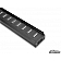 Romik USA Running Board Black Anodized Aluminum Stationary - 87382319