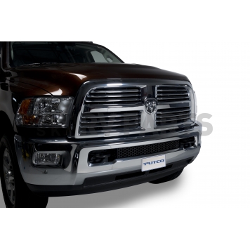 Putco Bumper Grille Insert Punch Powder Coated Black Stainless Steel - 88175-1
