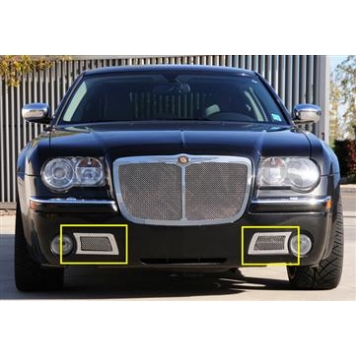 T-Rex Truck Products Bumper Grille Insert Mesh Polished Silver Stainless Steel - 55471