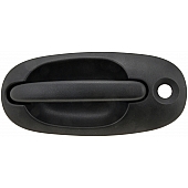 Help! By Dorman Exterior Door Handle - Plastic Black Single - 77225