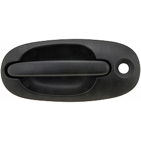 Help! By Dorman Exterior Door Handle - Plastic Black Single - 77225