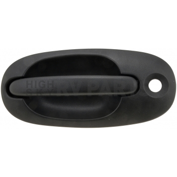 Help! By Dorman Exterior Door Handle - Plastic Black Single - 77225