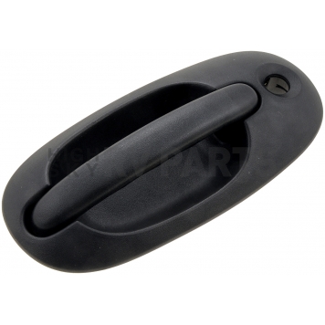 Help! By Dorman Exterior Door Handle - Plastic Black Single - 77225-2