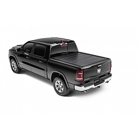 Retrax Tonneau Cover Hard Manual Retractable Black Matte Powder Coated Aluminum - 80244